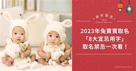 兔寶寶 取名|百年一遇的金兔年！2023年兔寶寶取名禁忌，「8大宜。